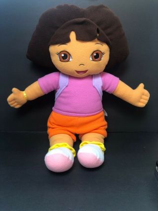 Dora The Explorer Plush 25” Xlarge Backpack Fleece Stuffed Animal Nickolodeon