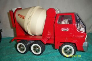 Tonka Cement Mixer Truck 1965 620 Gas Turbine Pressed Steel 14 " Long