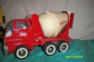 Tonka Cement Mixer Truck 1965 620 Gas Turbine Pressed Steel 14 