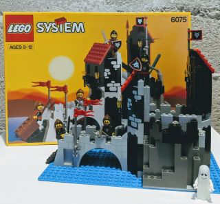 1992 Lego Castle 6075 Wolfpack Tower 100 Complete W/instructions/box/poster