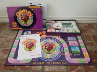Rich Dad Cashflow Board Game 101 Finance How To Get Out Of The Rat Race Complete