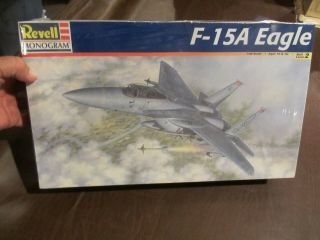 Revell Monogram 1/48 Scale F - 15a Eagle Fighter Jet Airplane Still In Shrink Wrap