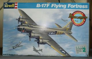 Open Box Revell 1:72 Scale B - 17 Flying Fortress Model (1989)