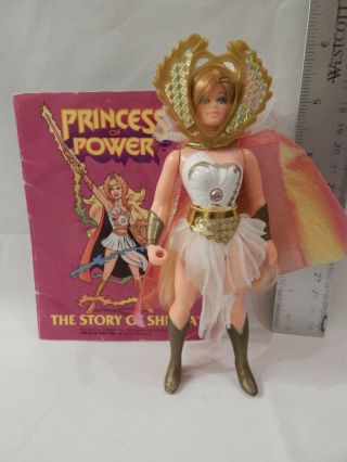 She - Ra Princess Of Power (he - Man Motu) She - Ra W/ Skirt Cape Crown & Comic Loose