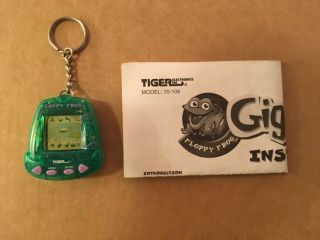 Giga Pets Floppy Frog Vintage Virtual Pet W/ Instructions