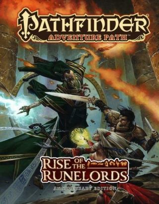 Paizo Pathfinder Rise Of The Runelords (anniversary Edition) Hc Fair