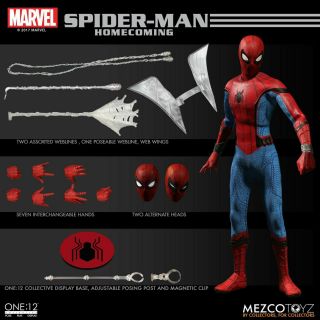 Mezco Toyz One:12 Collective Spider - Man: Homecoming Action Figure