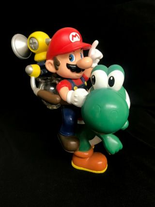 Mario Sunshine.  Mario With Yoshi.  Nintendo Power Mail Away.