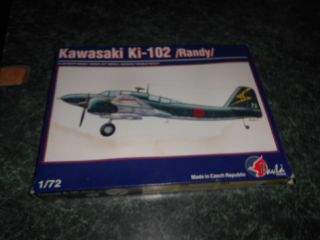 Pavla 72008,  1/72 Kawasaki Ki - 102 Randy Plastic Model Kit