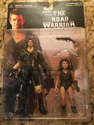2000 Mad Max The Road Warrior Mad Max 2 (with Boy) Action Figure Series One