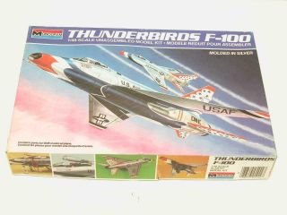 1/48 Monogram F - 100 D Sabre Usaf Jet Plastic Scale Model Kit Usa Ship
