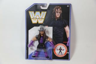 Mattel Wwe Retro Series Undertaker Wrestling Figure Superstar Moves Tombstone