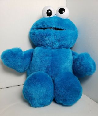 Vintage 97 Tyco Tickle Me Cookie Monster 16 " Plush Jim Henson Sesame Street