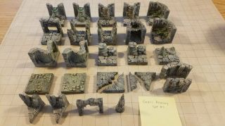 Dwarven Forge Cavern Accessory Set - Kickstarter Stretch Goals - Walls Floors 2