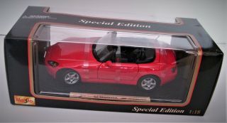 Maisto Special Edition Honda S2000 - Red 1:18 Scale Diecast -