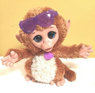 Furreal Friends Baby Cuddles My Giggly Monkey Pet Plush Interactive Toy Fun