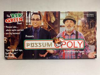 The Red Green Show Possumopoly Board Game (2003,  Board Silly,  S&s) Complete