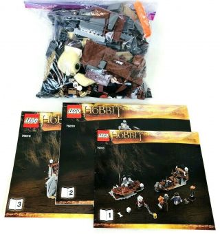 Lego The Goblin King Battle 79010 The Hobbit Lord Of The Rings 100 Complete