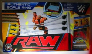 2014 Wwe Authentic Official Real Scale Wrestling Ring By Wicked Cool Toys