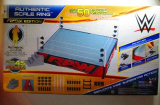 2014 WWE Authentic Official Real Scale Wrestling Ring by Wicked Cool Toys 2