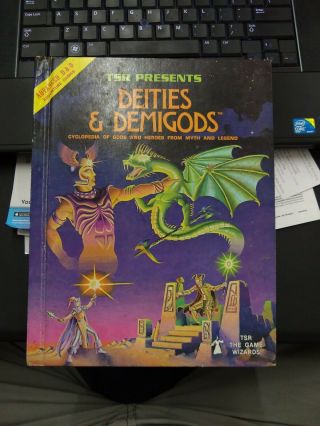Dungeons And Dragons Deities And Demigods 128 Pages