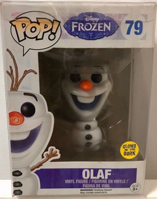 Funko Pop Disney Frozen 79 Olaf Vinyl Figure Glows In The Dark