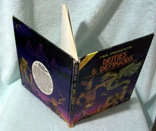ADVANCED DUNGEONS & DRAGONS TSR PRESENTS DEITIES & DEMIGODS H/C BOOK 3