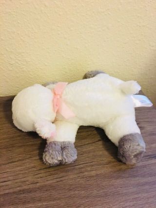 Baby Lamb Sheep Plush Toy By Dressbarn _Lela Lamb_Stuffed Animal 9 