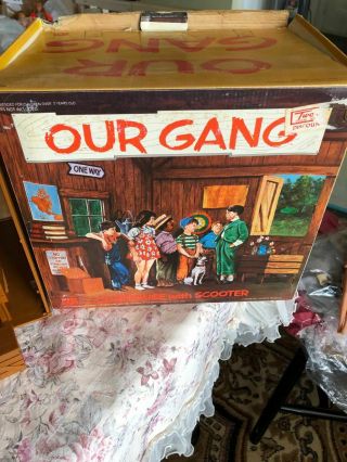 Vintage MEGO Little Rascals OUR GANG Clubhouse COMPLETE w/ BOX 5