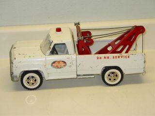 Vintage Tonka Aa Wrecker Truck,  Pressed Steel Toy Vehicle,  Dodge