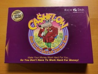 Cashflow 101 Investing Board Game Rich Dad Poor Dad Robert Kiyosaki Complete
