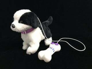 Remote Control Walking Barking Sitting Puppy Dog Battery Operated Toy