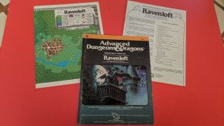 Complete I6 Ravenloft Tsr Advanced Dungeon & Dragons Ad&d Weiss Hickman