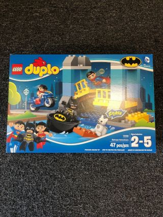Lego Duplo 10599 Batman Adventures Dc Comics Wonder Woman Superman Set
