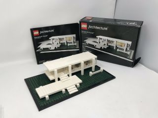 Lego Architecture Farnsworth House (21009) Complete W/ Box Read Details