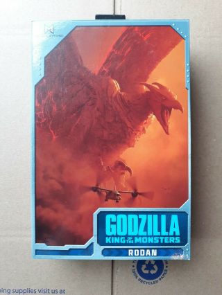 Neca Reel Toys Godzilla King Of Monsters Rodan Action Figure Kaiju