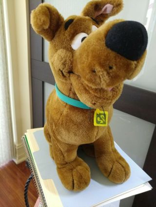 Vintage Scooby Doo 14 " Plush 2000 Cartoon Network Equity Toys Does Not Work