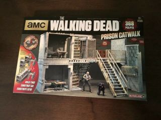 The Walking Dead Prison Catwalk | Mcfarlane Building Set|