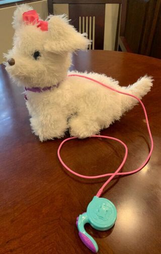 Furreal Friends Gogo My Walking Pup Remote Dog White Puppy Toy Interactive Plush