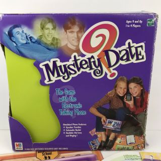 Mystery Date Electronic Talking Phone Game Hasbro Milton Bradley 2000 Complete 3