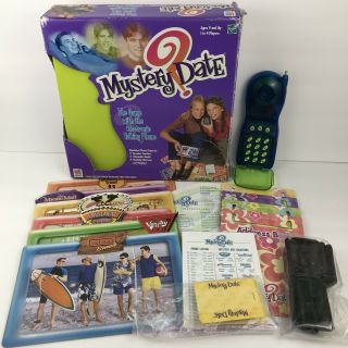 Mystery Date Electronic Talking Phone Game Hasbro Milton Bradley 2000 Complete 7