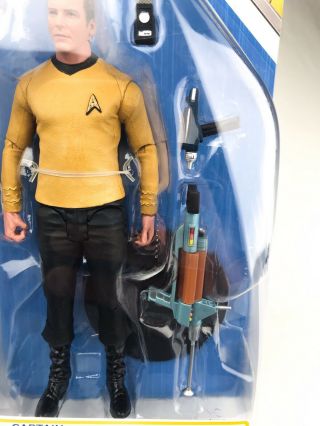 Star Trek Action Figures Captain Kirk & Picard Set McFarlane Toys 7 Inch NIB 6
