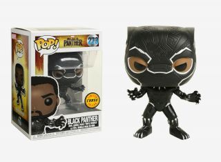 Funko Pop Marvel: Black Panther - Black Panther Chase Limited Edition 23129