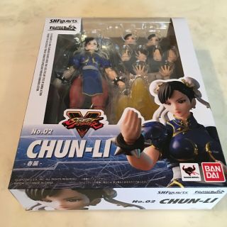 S.  H.  Figuarts Chun - Li Street Fighter V No.  02 Tamashii Nations Bandai Sfv