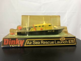 Dinky Toys 678 Air Sea Rescue Boat,  Complete