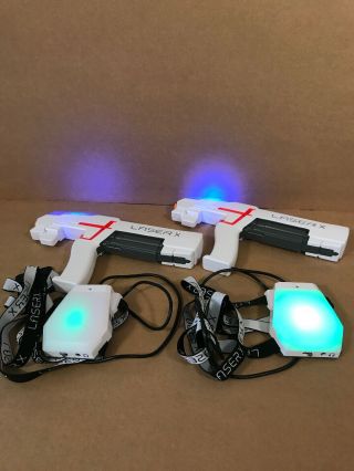 Laser X Set Of 2 - Player Laser Gaming Set Indoor/outdoor Lazer Tag Guns