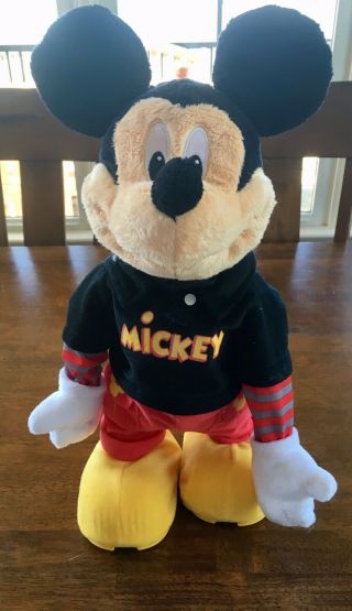 Disney Dance Star Interactive Animated Mickey Mouse Sings And Dances