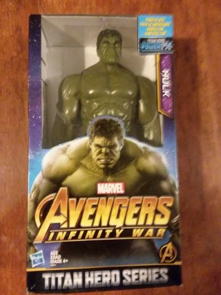 Marvel Avengers Titan Hero Series Hulk Infinity War 12 "
