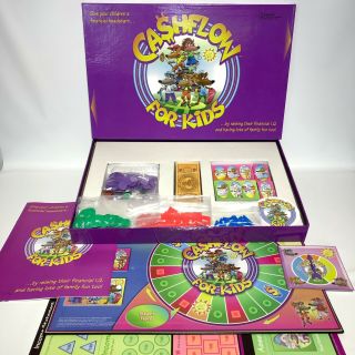 Cashflow For Kids Board Game 99.  5 Complete 2004 Rich Dad Robert Kiyosaki
