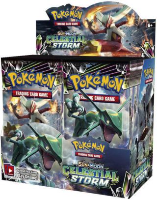Pokemon Sm7 English Celestial Storm Booster Box 36ct Factory & In Hand